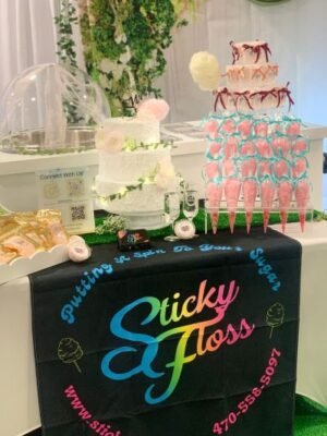 Cotton Candy Cup Wedding Design